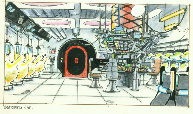 Illustration for article titled Pentizel World-Building Sketches and Stuff